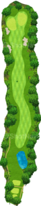 No.15のコースレイアウト
