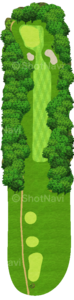 No.9のコースレイアウト
