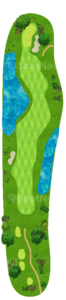 No.9のコースレイアウト