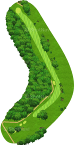 No.8のコースレイアウト