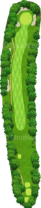 No.9のコースレイアウト
