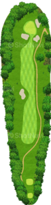No.15のコースレイアウト