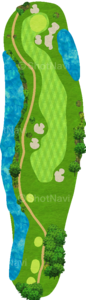 No.13のコースレイアウト