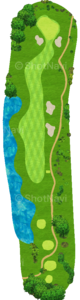 No.18のコースレイアウト