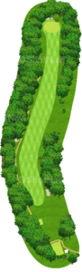 No.15のコースレイアウト
