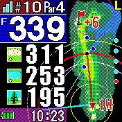 ナビ画面：ハザードビュー