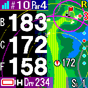 ナビ画面：シンプルビュー